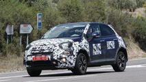 2019 Fiat 500X facelift spy photo