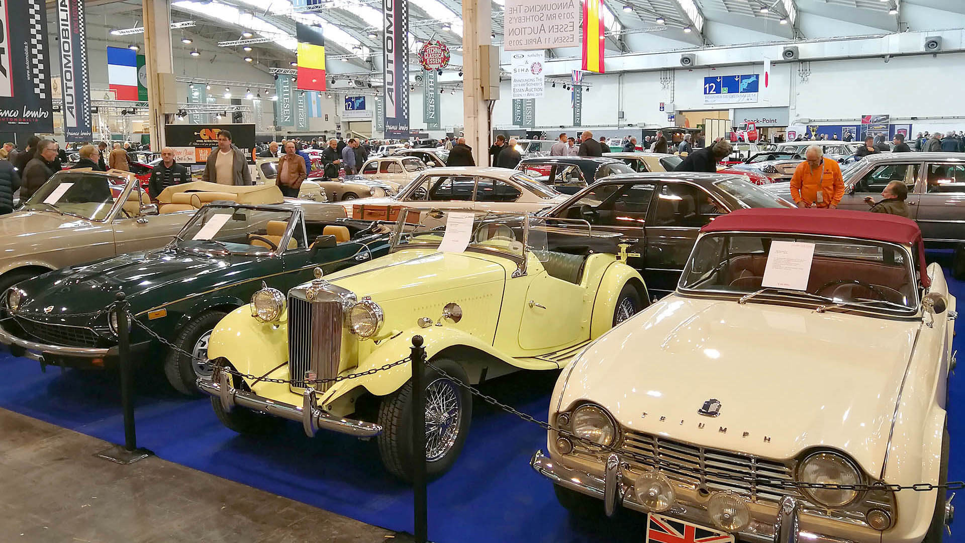 Ein Rundgang über Die Gigantische Oldtimermesse