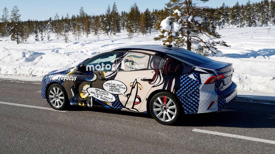 Ford Focus Sedan Spy Photo
