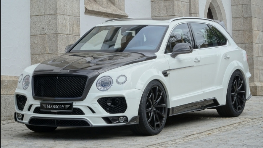 Bentley Bentayga, Mansory ci va "giù pesante"