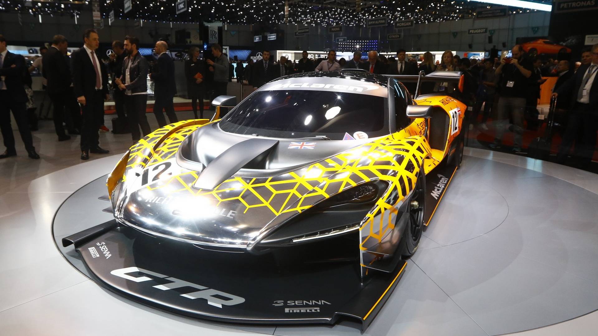 Mclaren Senna Gtr Concept At The 2018 Geneva Motor Show Motor1 Com Photos