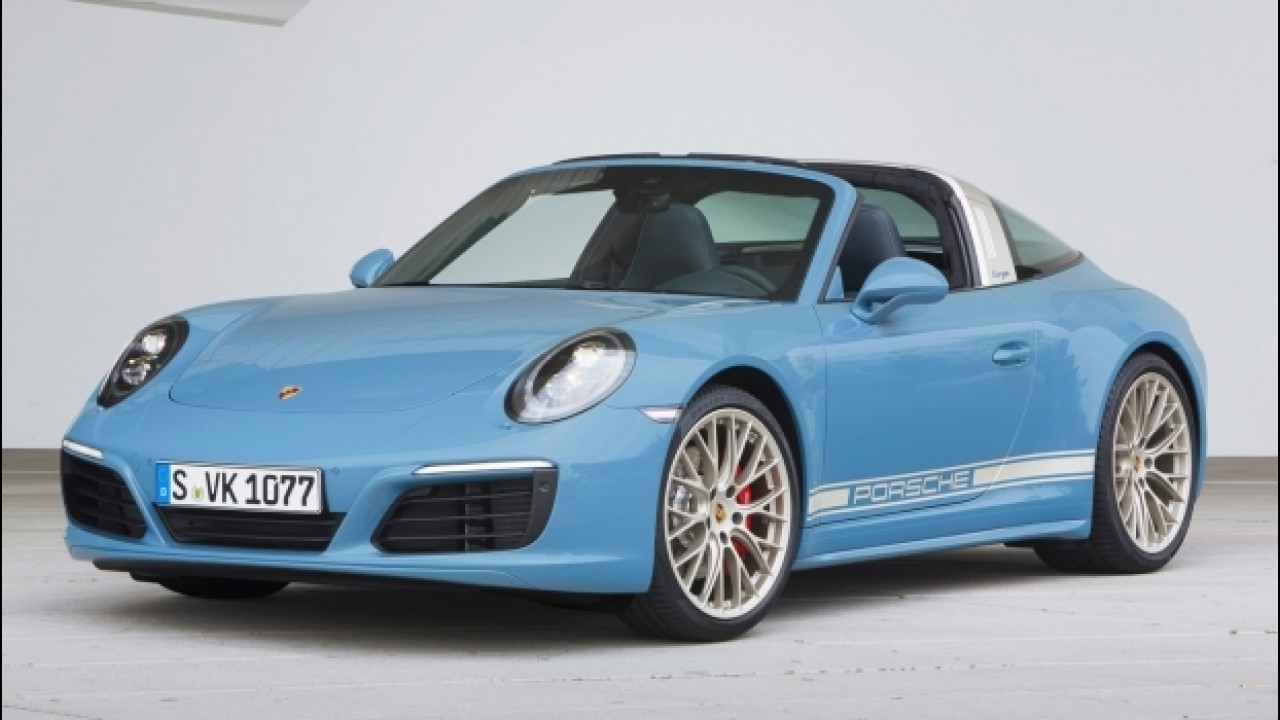 [Copertina] - Porsche 911 Targa 4S Exclusive Design, omaggio ai “Seventies”