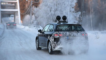 Audi A3 three-door facelift spy photo