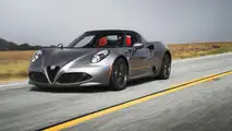 2016 Alfa Romeo 4C and 4C Spider