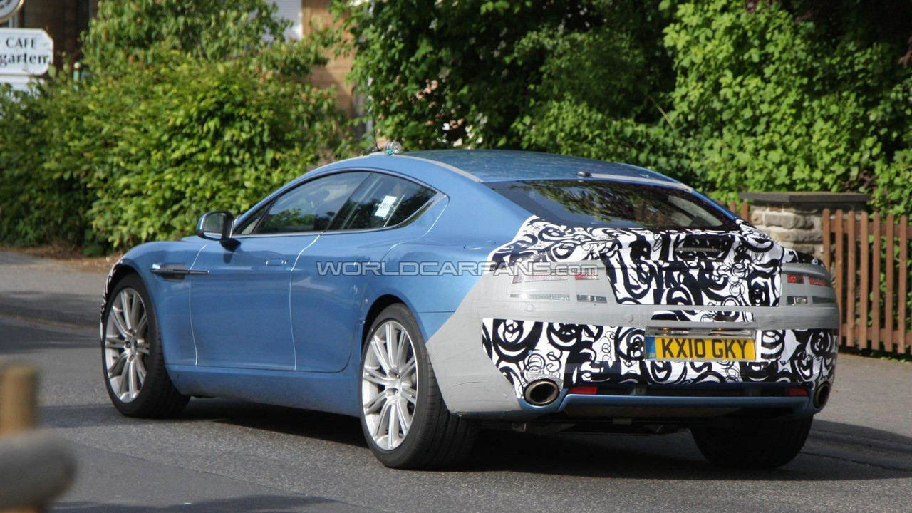 Aston Rapide S Rumored With 510 Hp V12 Motor1 Photos 2017 Aston Martin Rapide Facelift Spied 24 05