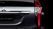 2016 Mitsubishi Pajero Sport screenshot from teaser video
