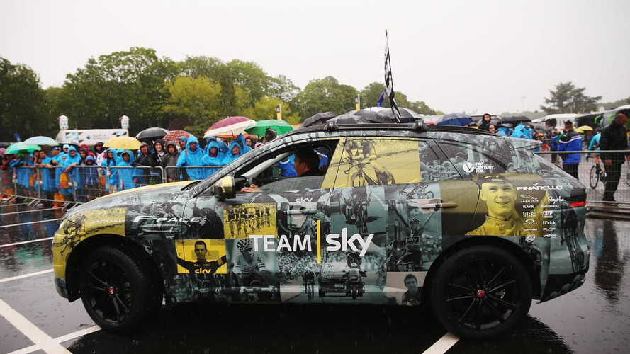 Jaguar F-PACE Team Sky (celebración Tour de Francia 2015)