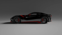Vitesse AuDessus Louboutin Limited Edition Bare Carbon Fiber Package for Ferrari F12tdf