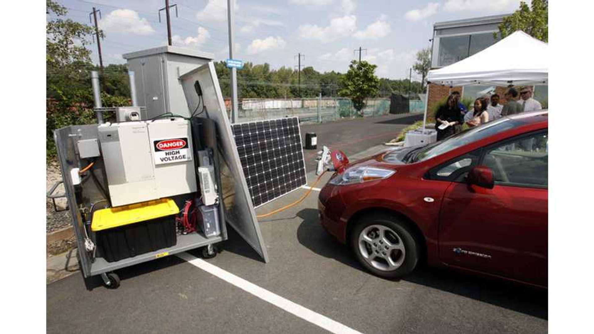 Solar Powered EV Charging Station 3Months Out From New Jersey Company