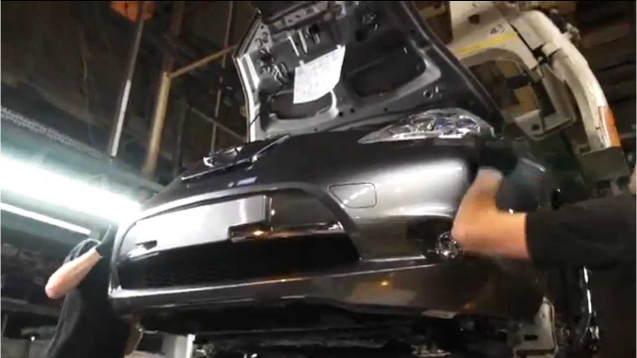 Sunderland, UK Nissan LEAF Assembly