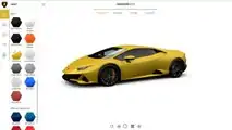 Lamborghini Huracan Evo, il configuratore online