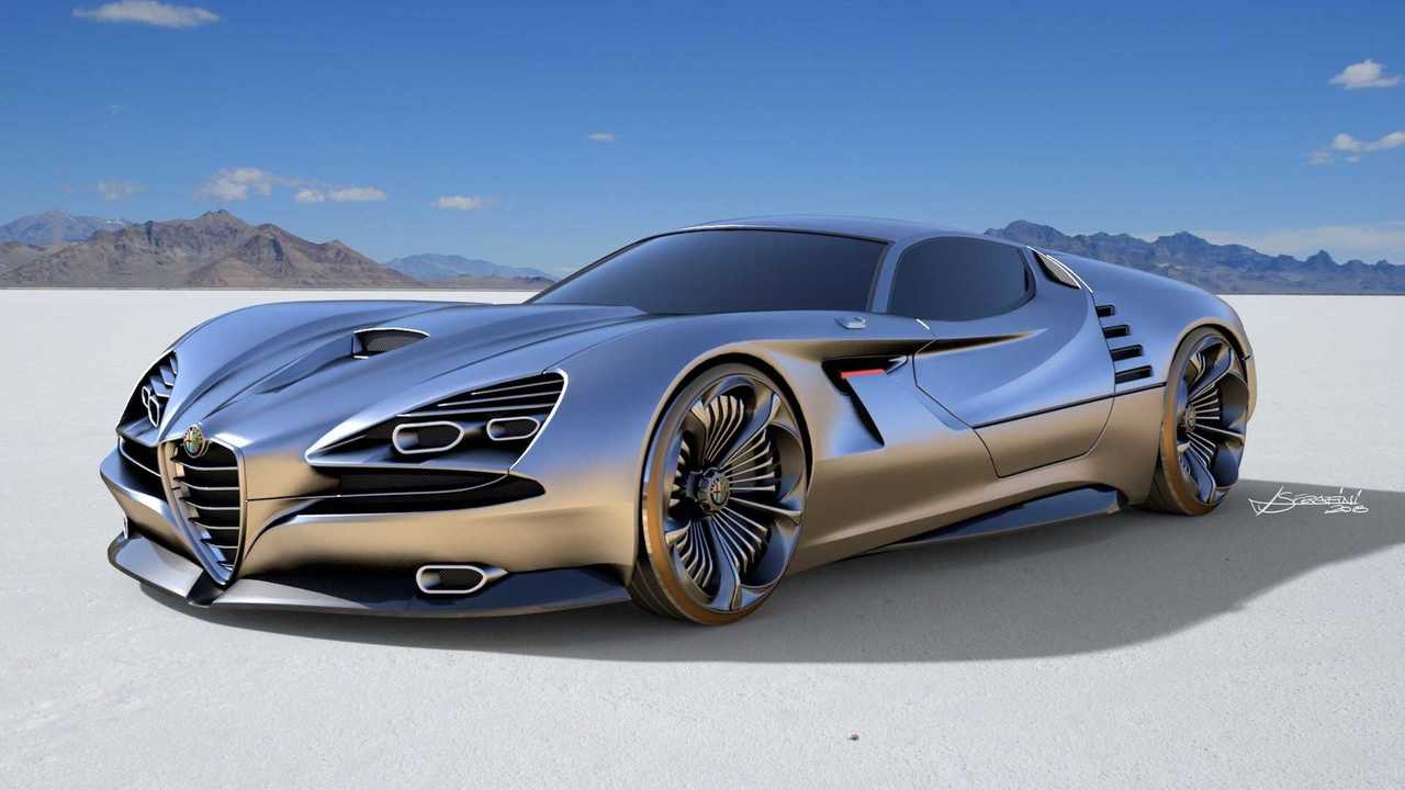 Concetto di Alfa Romeo Montreal Vision GT