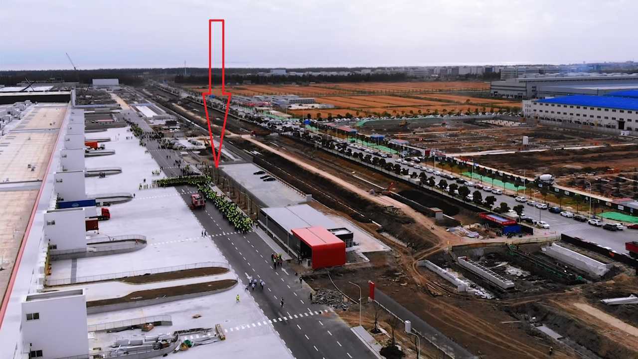 Tesla Gigafactory 3 Progress November 22, 2019 (Source: Jason Yang)