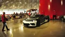 Chevrolet Corvette C8 prototype at the National Corvette Museum