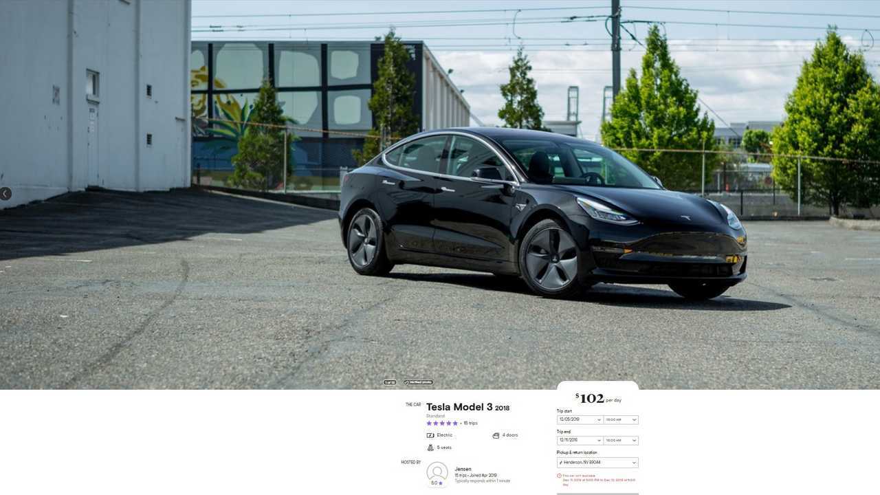 Porsche noleggia Tesla Model 3