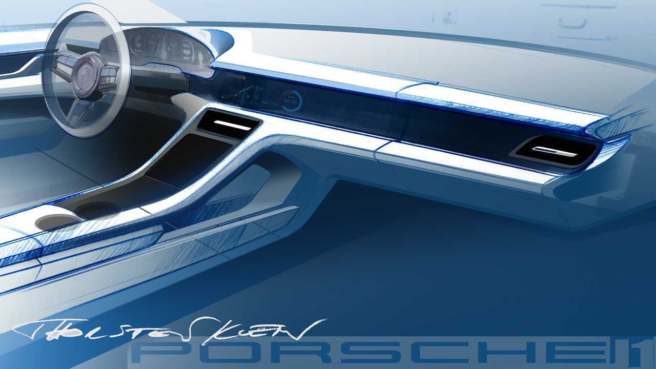 Porsche Taycan, gli interni