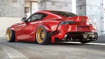 Widebody Toyota Supra rendering