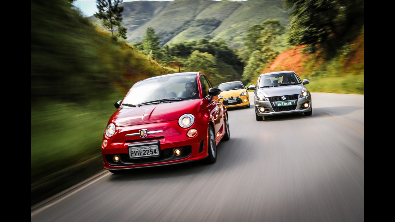Esportivada CARPLACE: Civic Si, 500 Abarth, Swift Sport, Cooper S e DS3