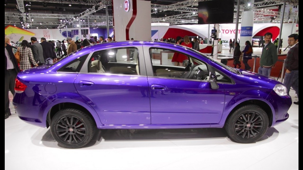 Fiat Linea ganha versão de visual esportivo e motor turbo na Índia
