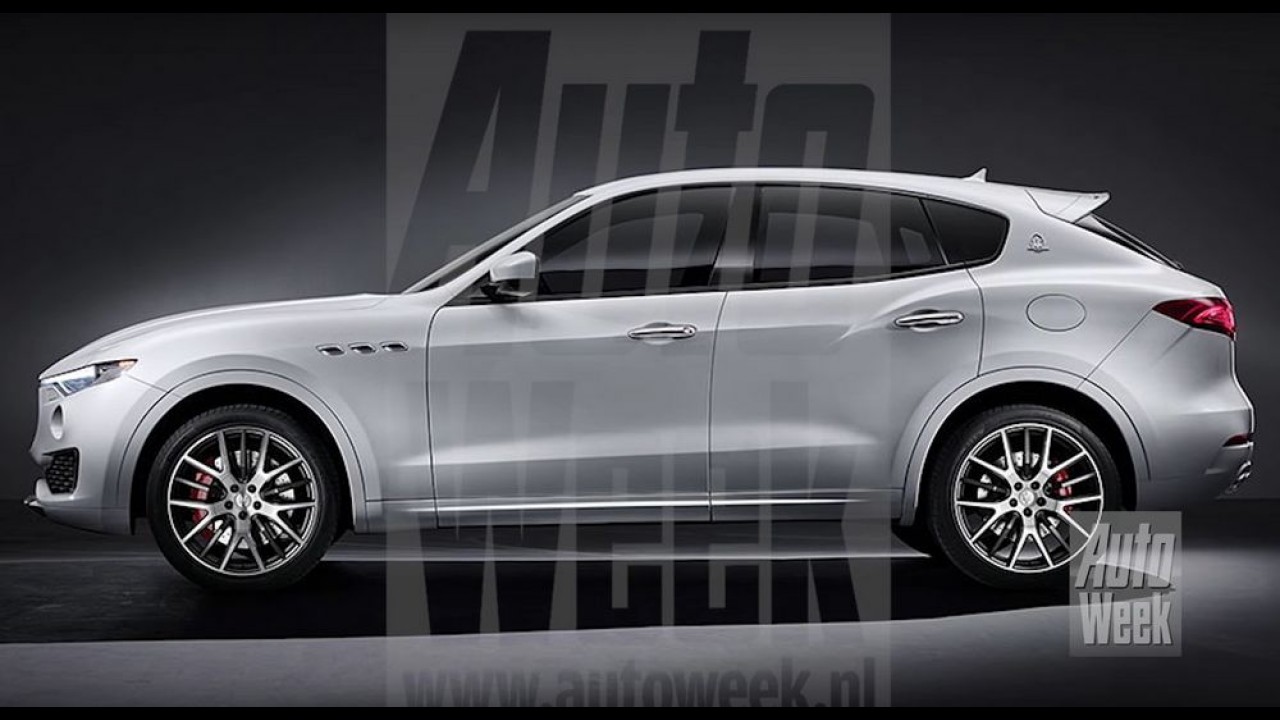 Vazou: este é o inédito Maserati Levante, primeiro SUV da marca