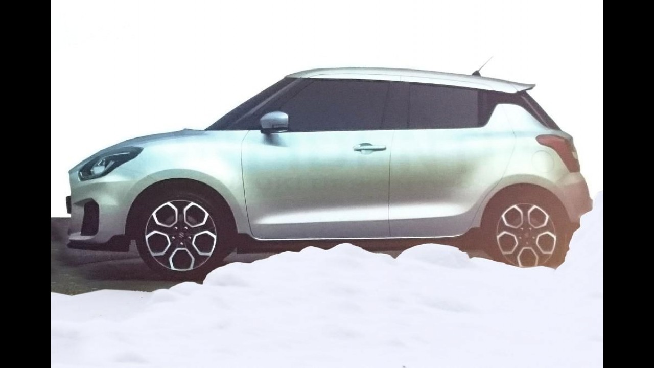 Novo Suzuki Swift 2017 é revelado em fotos vazadas na internet