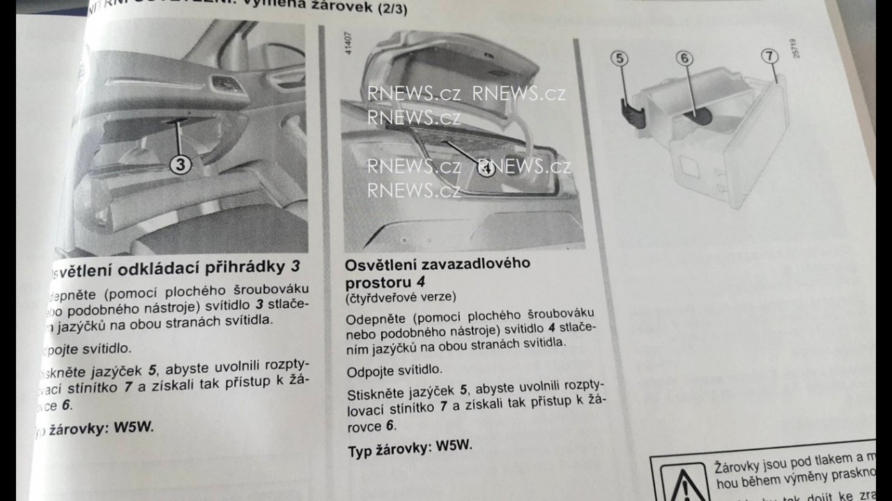 Novo Renault Fluence 2017: fotos do manual do proprietário vazam na internet