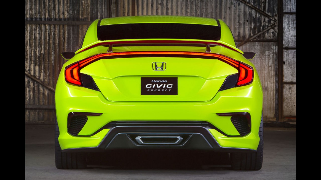 Novo Honda Civic cupê será apresentado no Salão de Los Angeles