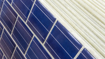 Colas solar panel road