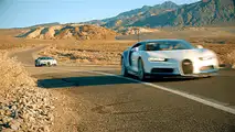 Bugatti Chiron çöl testi