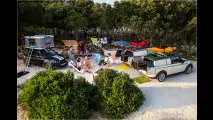 Campen im Mini