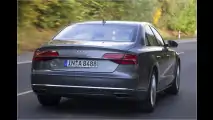 Gelifteter Audi A8: Licht-Gestalt