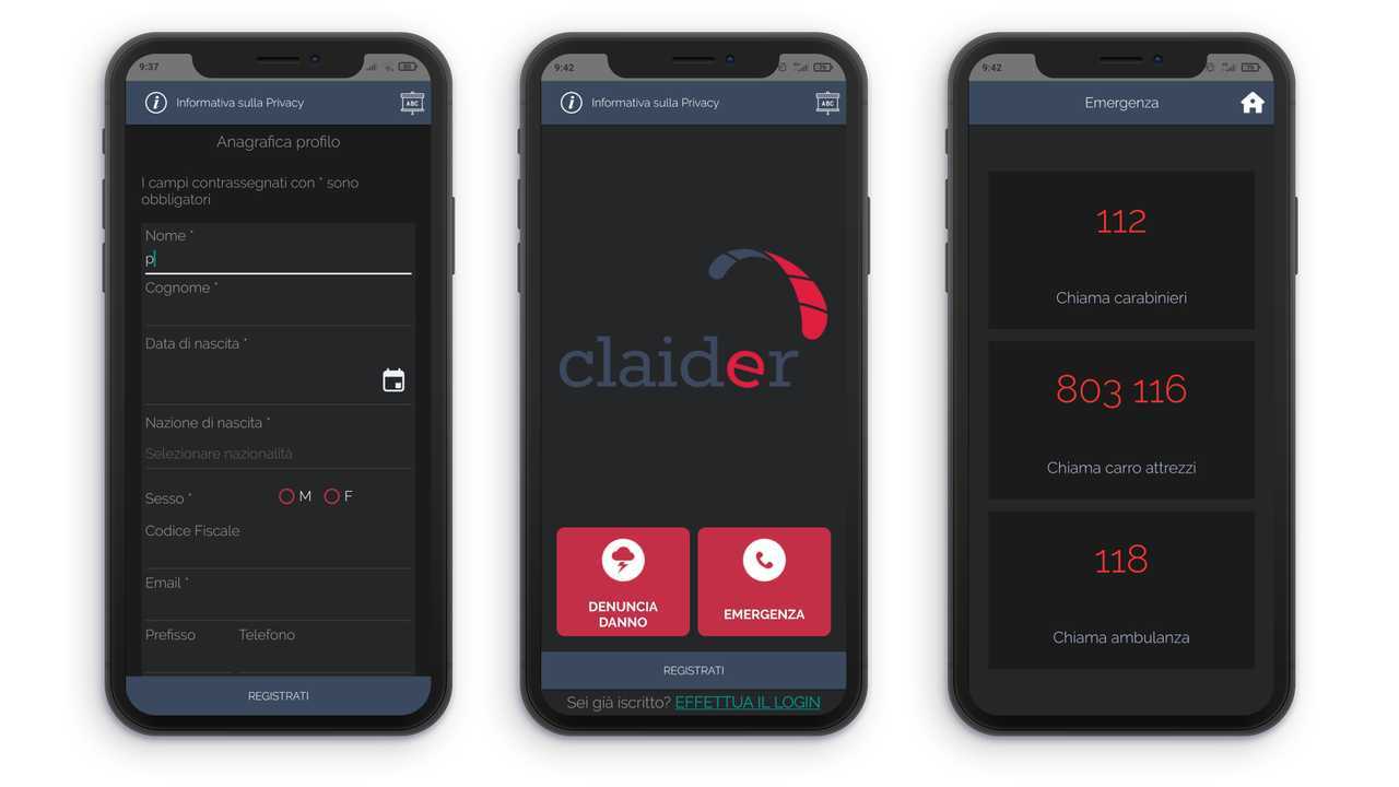Immagine 1 app Claider