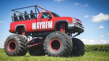 Chevrolet Silverado Monster Truck de 11 plazas