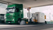 Mercedes-Benz Actros and Shell Automated Fuel Payment