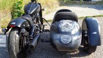 Iwan-Bikes Indian Chief Bobber Bella Vista Sidecar - Rear