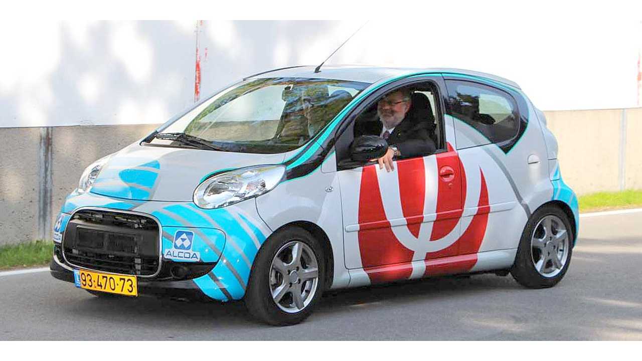 Alcoa Phinergy Aluminum Air EV