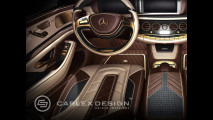 Mercedes Class S, interni di Carlex Design
