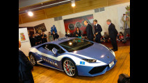 Lamborghini Huracan LP 610-4 Polizia dal vivo