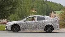 Spyshot de la Honda Civic Type R 2018