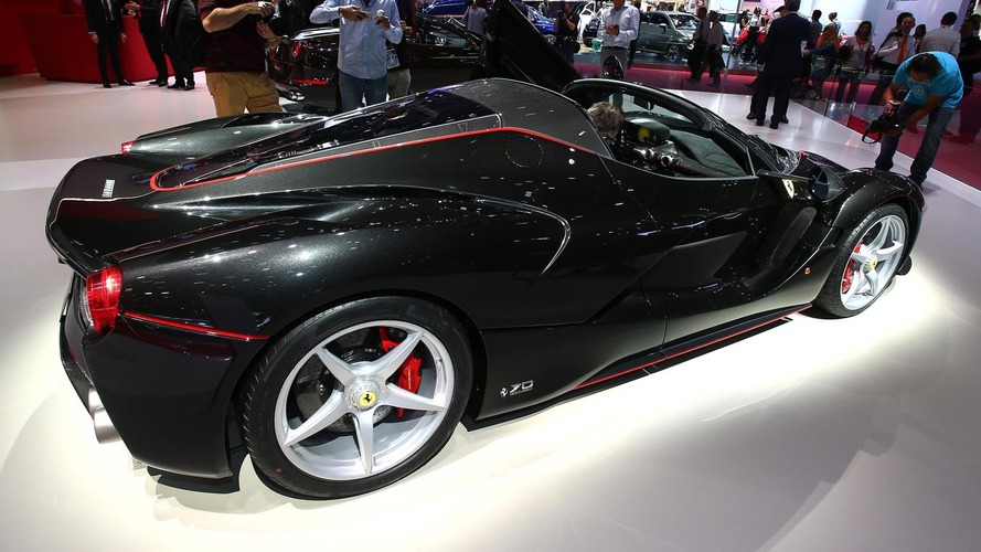 Ferrari LaFerrari Aperta at 2016 Paris Motor Show