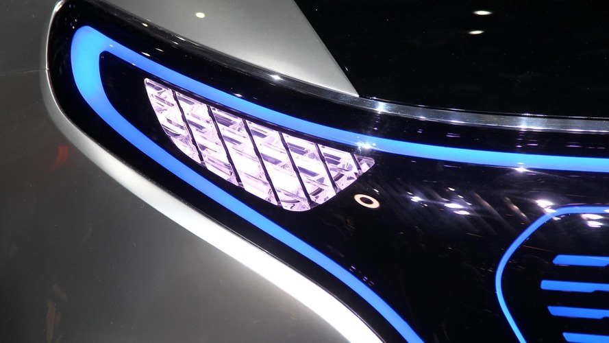 Mercedes Generation EQ concept live at 2016 Paris Motor Show