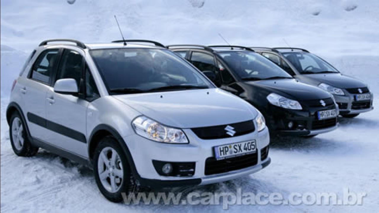 Fiat Sedici Crossover 2009 é flagrado - Irmão Suzuki SX4 é cogitado no Brasil
