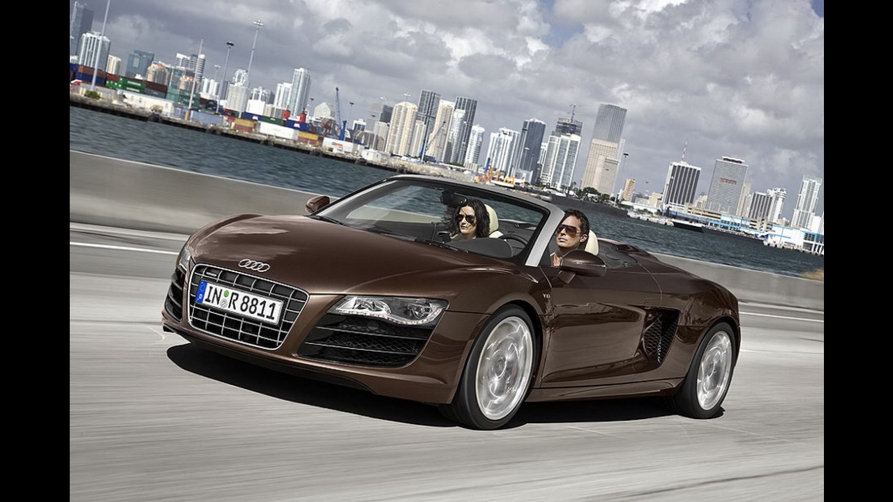 Salão de Frankfurt: Veja fotos oficiais do Novo Audi R8 Spyder