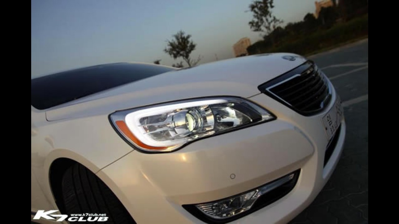 Novo sedan Kia K7 chega como Cadenza em mercados fora da Coréia - Veja mais fotos