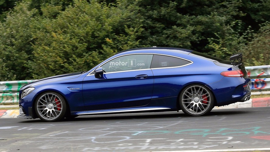 Mercedes-AMG C63 R Coupe Spy Pics
