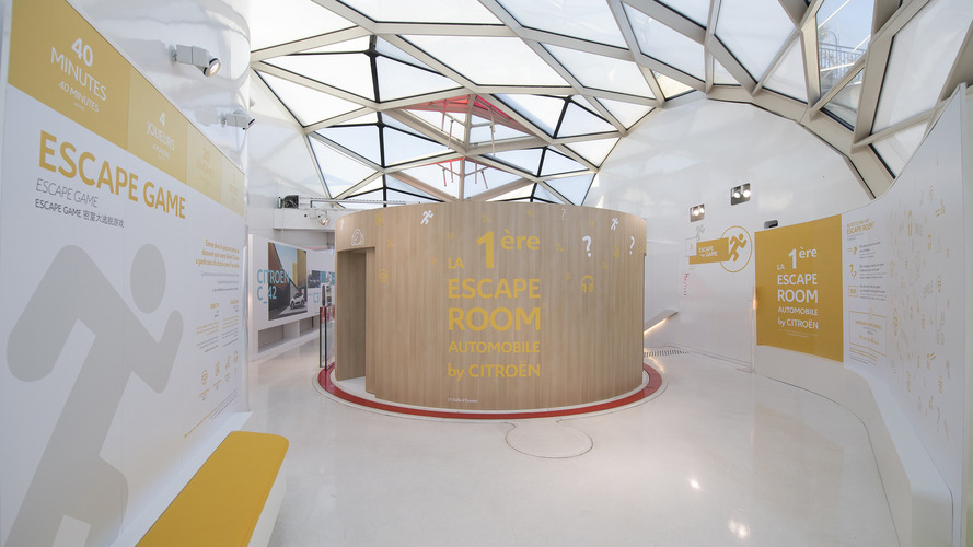 Citroen's escape game at C42 Paris