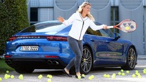 2017 Porsche Panamera Turbo with Angelique Kerber