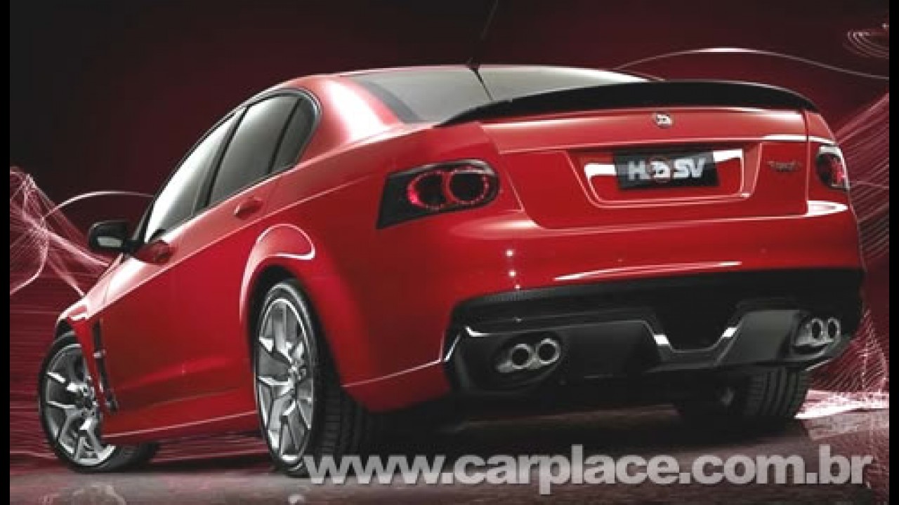 Novo Omega ganha versão esportiva HSV W427 com motor de 510 cv na Austrália