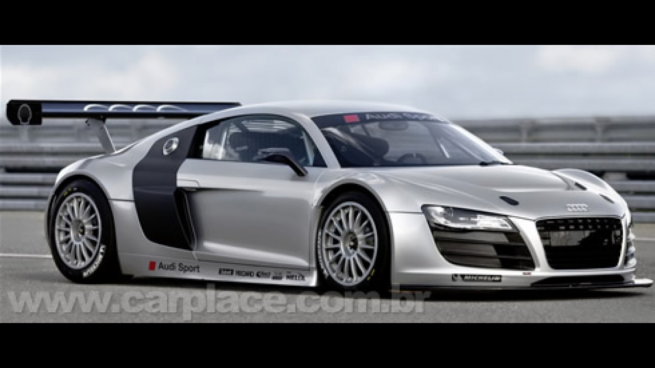 Audi R8 GT3 - Versão para corrida terá mais de 500 cavalos de potência