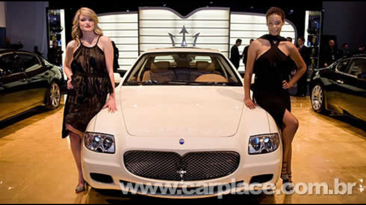 Salão de Detroit 2008: Maserati Quattroporte Collezione Cento